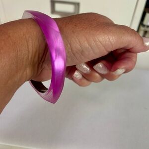 Alexis Bittar Pink Lucite Bracelet